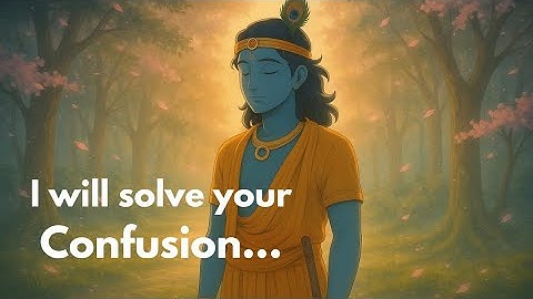 Are you Tired of Confusion? Krishna