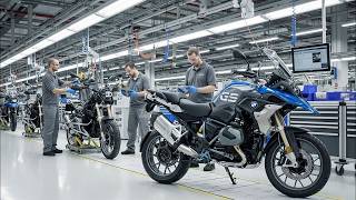How BMW R1250 GS Bikes Are Made | Inside German Motorcycle Factory