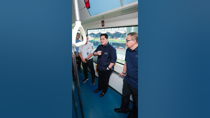 MEMASTIKAN LANGSUNG KONEKTIVITAS KERETA BANDARA DARI BANDARA SOETTA KE PUSAT KOTA #erickthohir #bumn