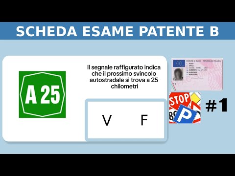 SCHEDA ESAME PATENTE