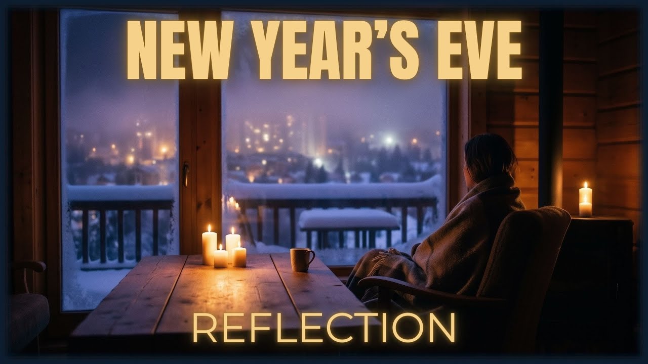 New Year’s Eve Reflection ✨ Calm Night Music to Look Back & Let Go (10 Hours)