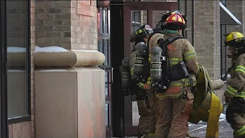 Downtown St. Paul apartment fire displaces residents
