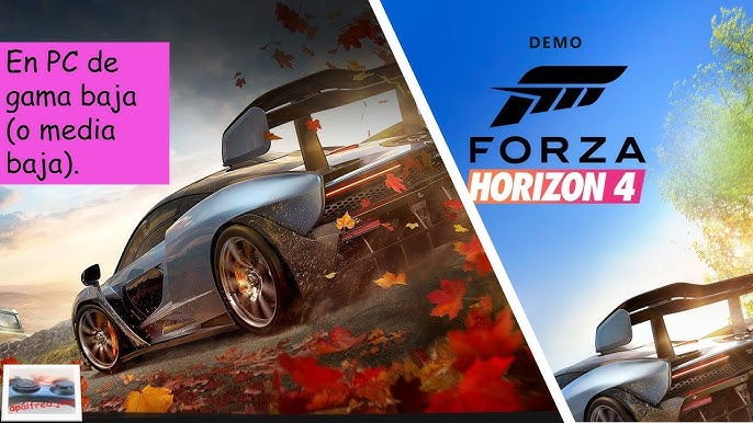 Los requisitos mínimos de Forza Horizon 4 son menores que los de Forza  Horizon 3