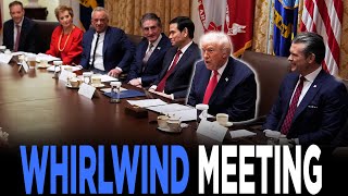 WATCH: Highlights From Trump's Whirlwind Cabinet Meeting | TRENDING