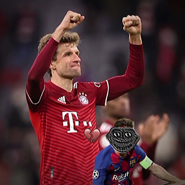 8 : 2 ☠️ |#football #footballedits #footballshorts #bayern #barca #messi #muller #edit #shorts #fyp