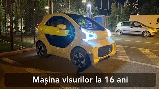 YOYO este "mașina" electrică pe care o poți conduce de la 16 ani