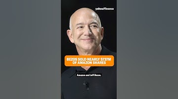 Bezos sold nearly $737M in Amazon shares last month.