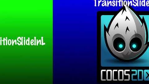 cocos2d-x TransitionSlideInL