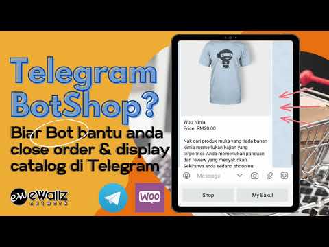 Telegram E-Commerce - Cara guna Bot bantu anda menjual & close order di Telegram - WooCommerce