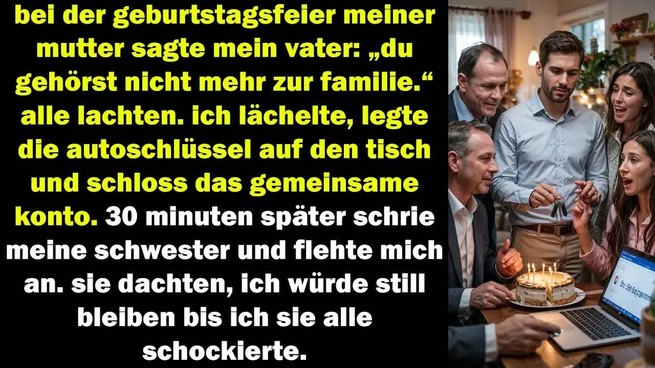 mein vater stieß mich aus der familie 30 minuten später flehte meine schwester mich unter tränen