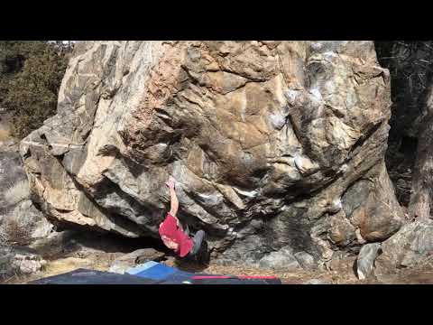 Beta Video for climb Blok Two v10, Poudre Canyon