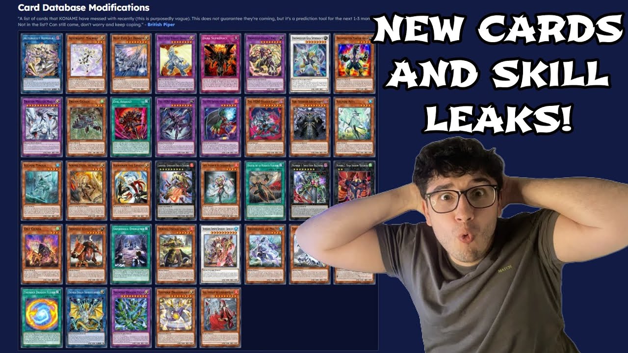 Yu-Gi-Oh! Duel Links || NEW CARDS AND SKILL LEAKS! MYUTANT, SPEEDROID,  ARMED DRAGON AND MORE!