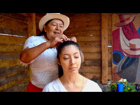 Doña Isabel's ASMR massage & energy cleansing (limpia) with soft whispering sounds