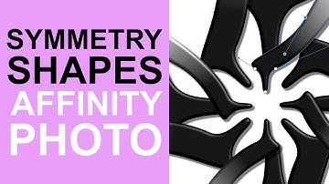 Symmetrievormen in Affinity Photo | Hoe te creëren