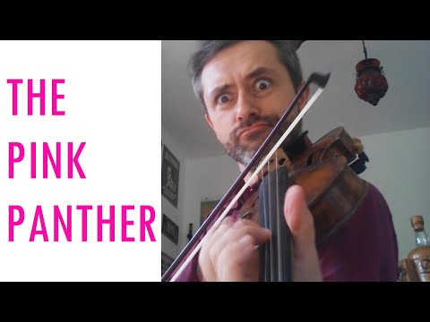 PINK PANTHER: MASTER TUTORIAL - איך לנגן את זה על הכינור (גרסה מלאה)