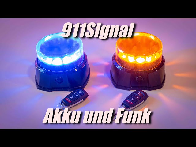 911Signal C12MAG Akku LED-Rundumleuchte - SIGNATECH Warnsysteme