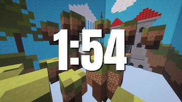 [WORLD RECORD] Hypixel Parkour Duels Speedrun in 1:54