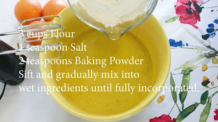 Blood Orange Cookies