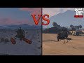 Sea Sparrow VS Штурмовой Buzzard в GTA Online.Что лучше???