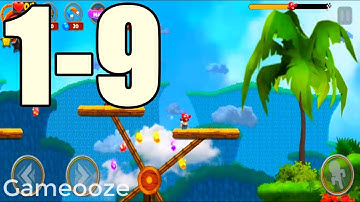 Super Jungle Jump Android Gameplay Walkthrough Level 1-9