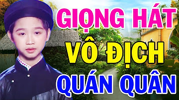 Cậu Bé Có "GIỌNG HÁT VÔ ĐỊCH QUÁN QUÂN" Khiến Cả Trường Quay NGƯỠNG MỘ Ngay Khi Vừa Cất Giọng Lên
