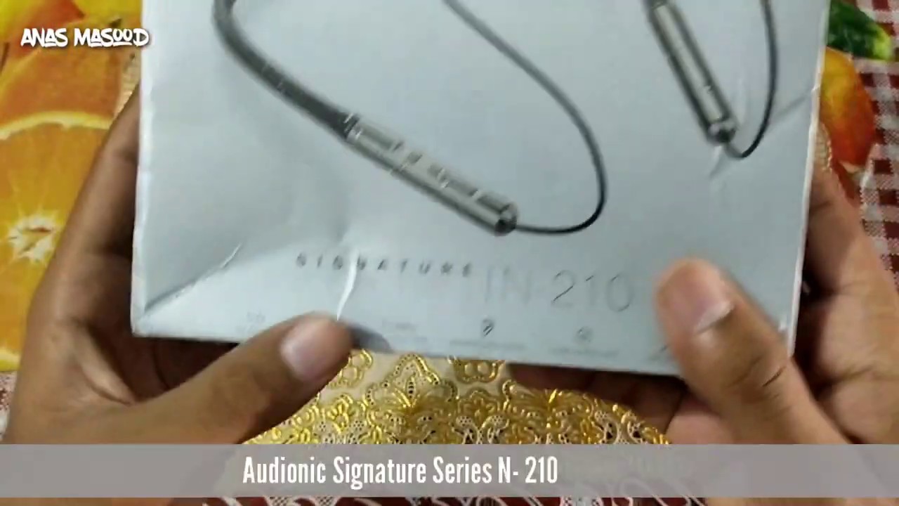 Unboxing of Audionic neckband N-210 | Signature Series