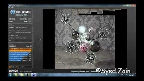 i7 2600k Benchmark test (Sandy Bridge ).avi