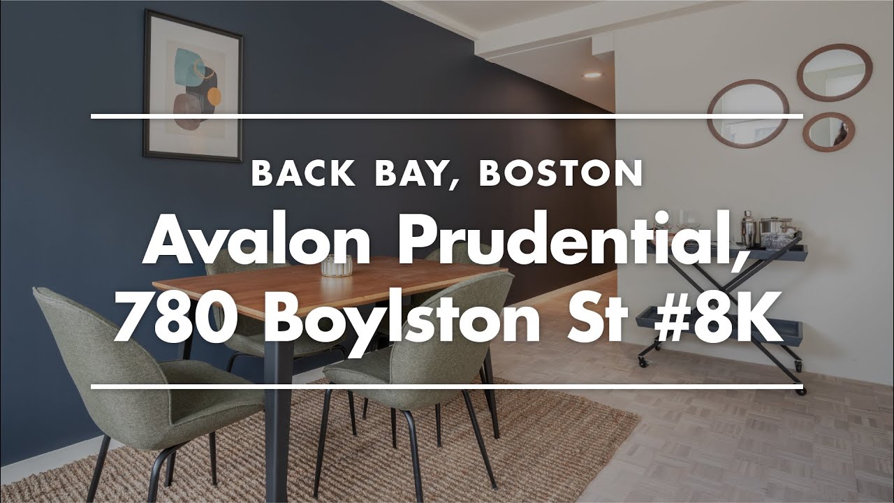 Boston Apartment Tour Furnished Rental in Back Bay, Boston YouTube