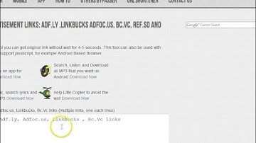 Bypass Adf.ly ads online