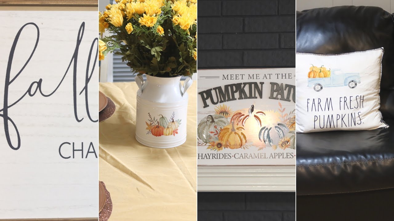 Vlog Fall Home Decor Reveal, Cooking, & More!! YouTube