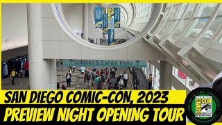 San Diego Comic-Con (SDCC) 2023 First Minutes Exhibit Hall Floor Tour