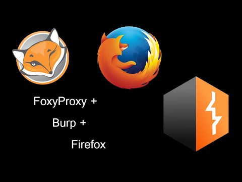 Configuring Burp + FoxyProxy + Firefox