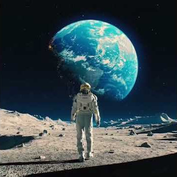 Aurora - Runaway - Astronaut - Earth - Moon - Astronot - Bumi - Bulan - WhatsApp Status - Story WA