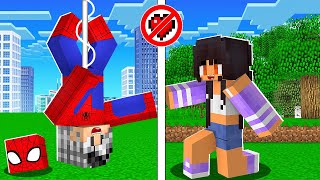 ÖRÜMCEK ADAM GÜROL ve GÖKÇE'nin Yasak Aşkı - Minecraft