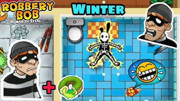 Robbery Bob Hack Chapter 5 Winter With Bunny Suit Part 14