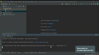 How to install all requirements for a python project from a requirement.txt file
