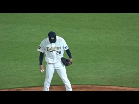 2017.05.12 オリックス 塚原頌平 投球練習