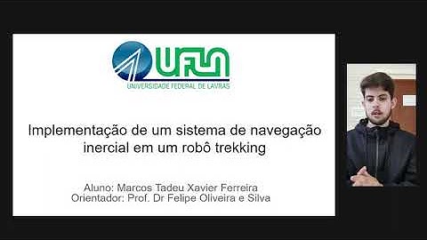 Pitch: Implementação de um sistema de navegação inercial em um robô Trekking