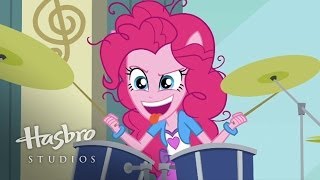 My Little Pony: Equestria Girls - Rainbow Rocks EXCLUSIVE Short - 'Pinkie on the One' chords