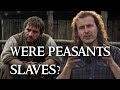 How did English medieval peasants see themselves?