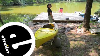 etrailer | Malone ClipperTRX-S Deluxe Soft Terrain Kayak/Canoe Cart Review screenshot 2