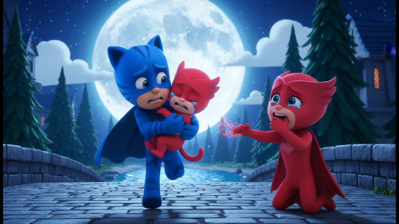 Catboy Please Don't Leave Owlette - PJ Mask Life Story - PJ MASKS 3D Animation