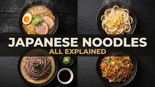 Every Japanese Noodle Explained