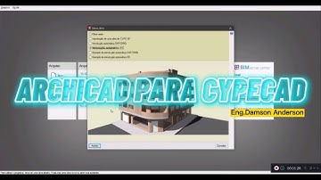 Aprenda a Exportar o projecto do ARCHICAD para CYPECAD em 60 segundos