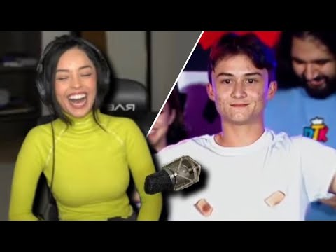 Valkyrae Reacts to "mikey crackquiao" by Offline TV & Friends