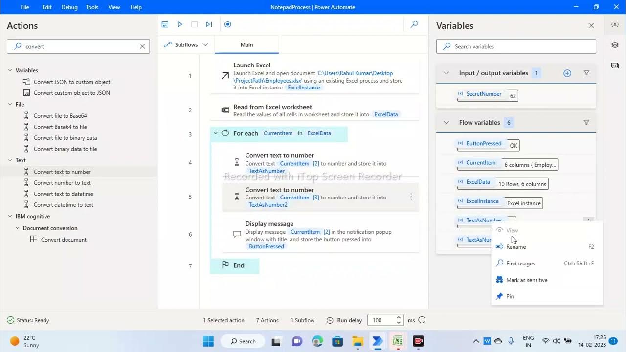 How to use update data table items YouTube