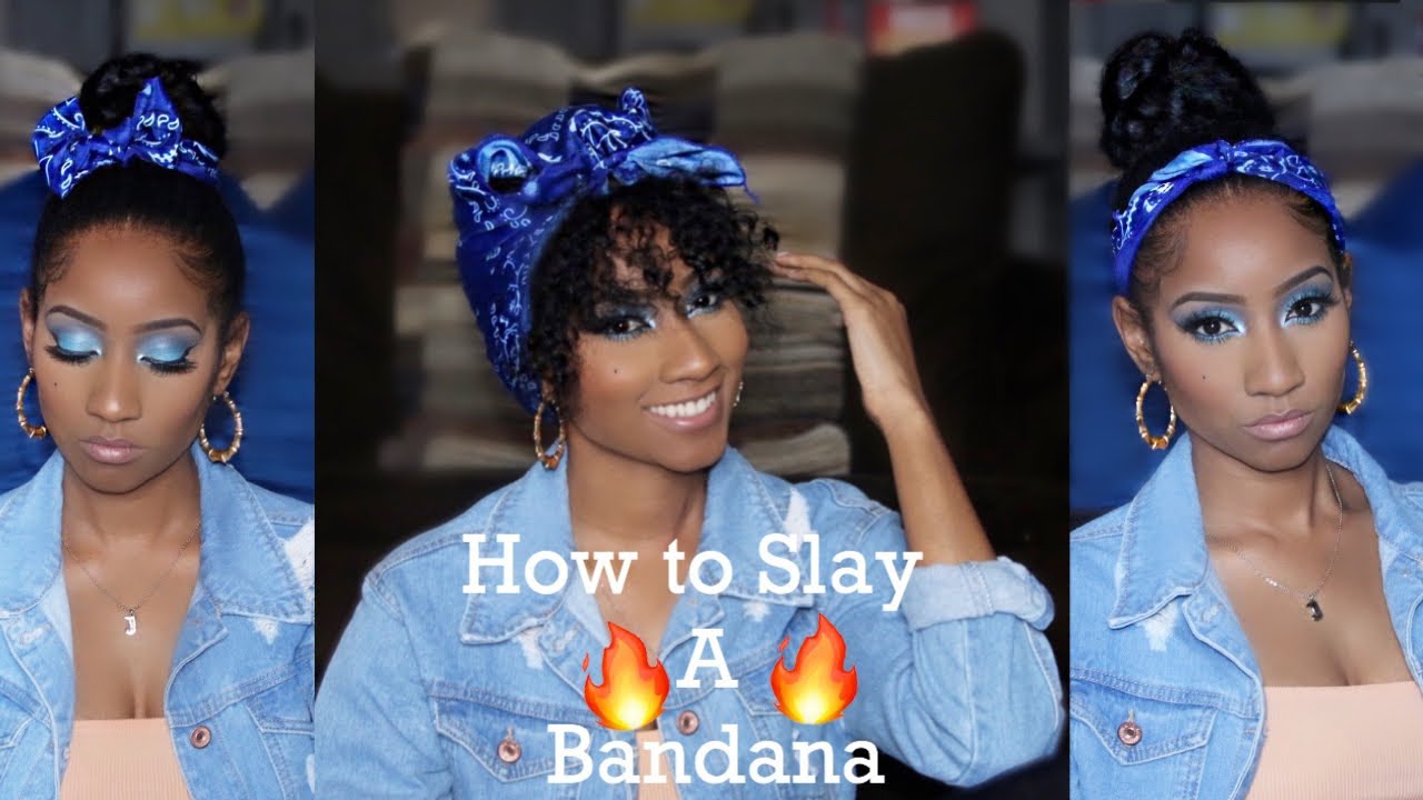 How to wear bandana in hair  RoyalBandana