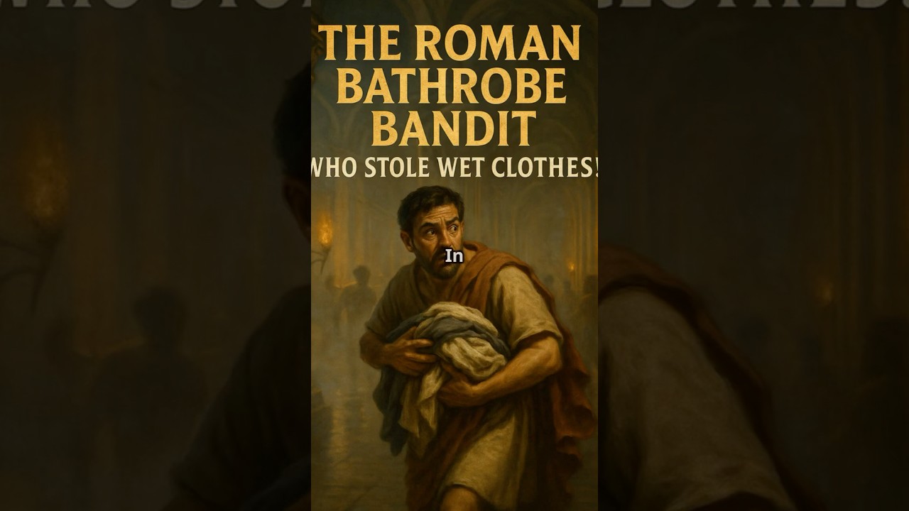 The Roman Bathrobe Bandit Who Stole Wet Clothes!
