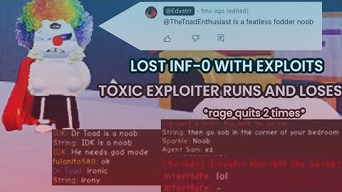 God Mode Abusing Toxic Exploiter Gets Cooked (Sans Multiversal Battles 2)