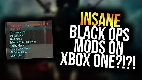 Black Ops 1 Destruction v1 Mod Menu Showcase!!